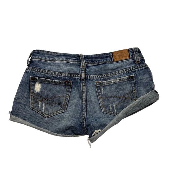 Aeropostale Low Rise Vintage Micro Shorts Size 0 - Picture 2 of 4